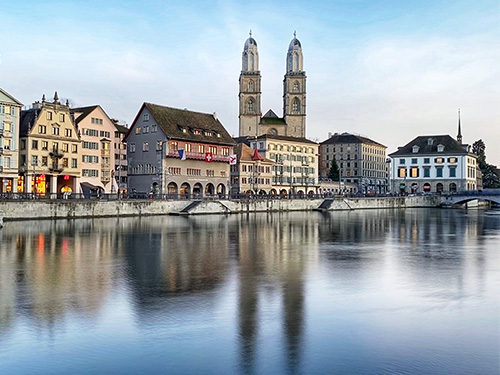 Rathausbrücke, Zurich